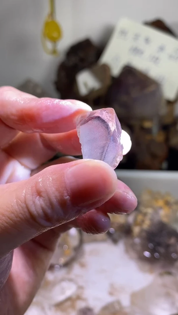 未镶嵌珠宝半成品水晶72号四川超七花园水晶