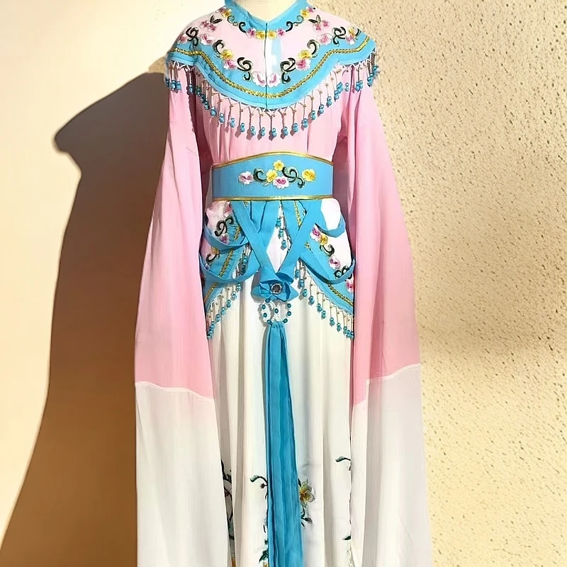 越剧林黛玉戏服古装花旦衣舞台表演戏曲服装女装