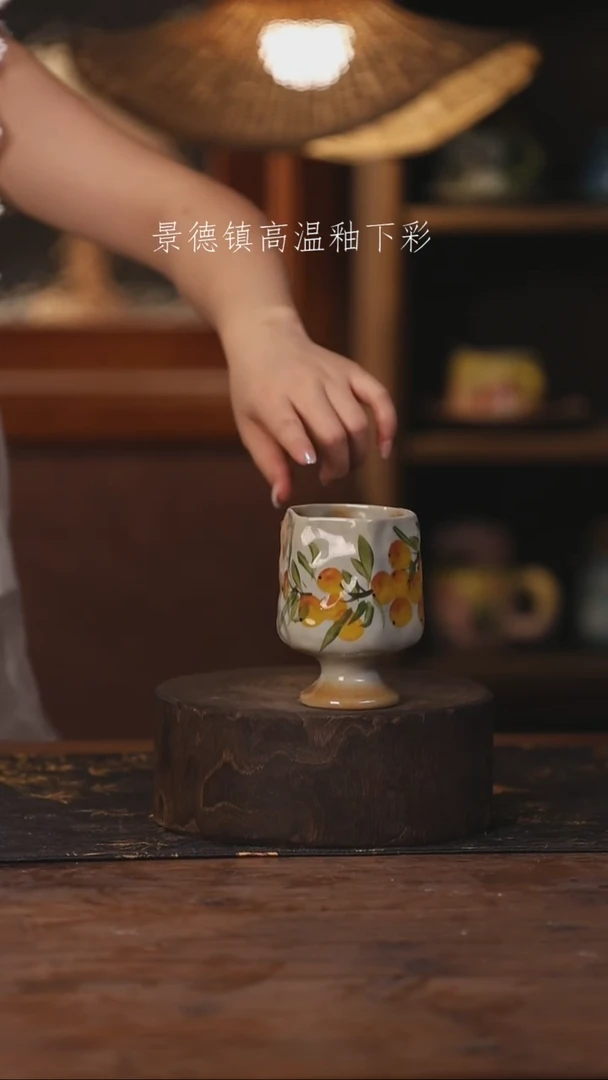 景德镇高温釉下手绘陶瓷166