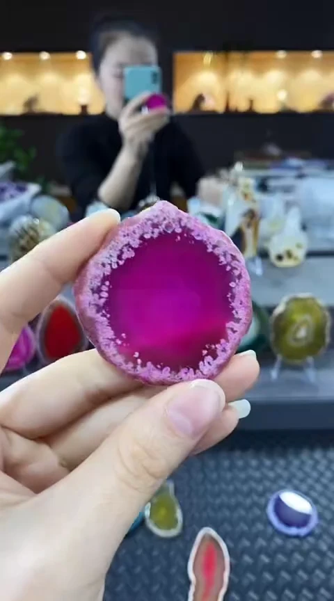 未镶嵌颈饰玛瑙/玉髓心**成玛瑙