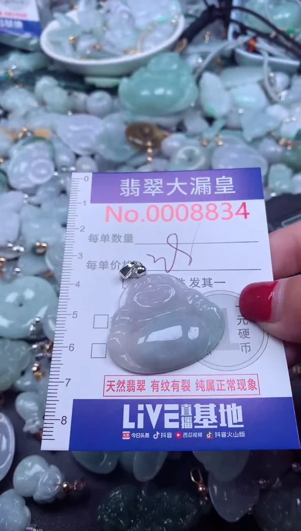 颈饰未镶嵌翡翠8834