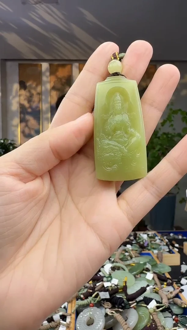 未镶嵌和田玉挂件拍一发一