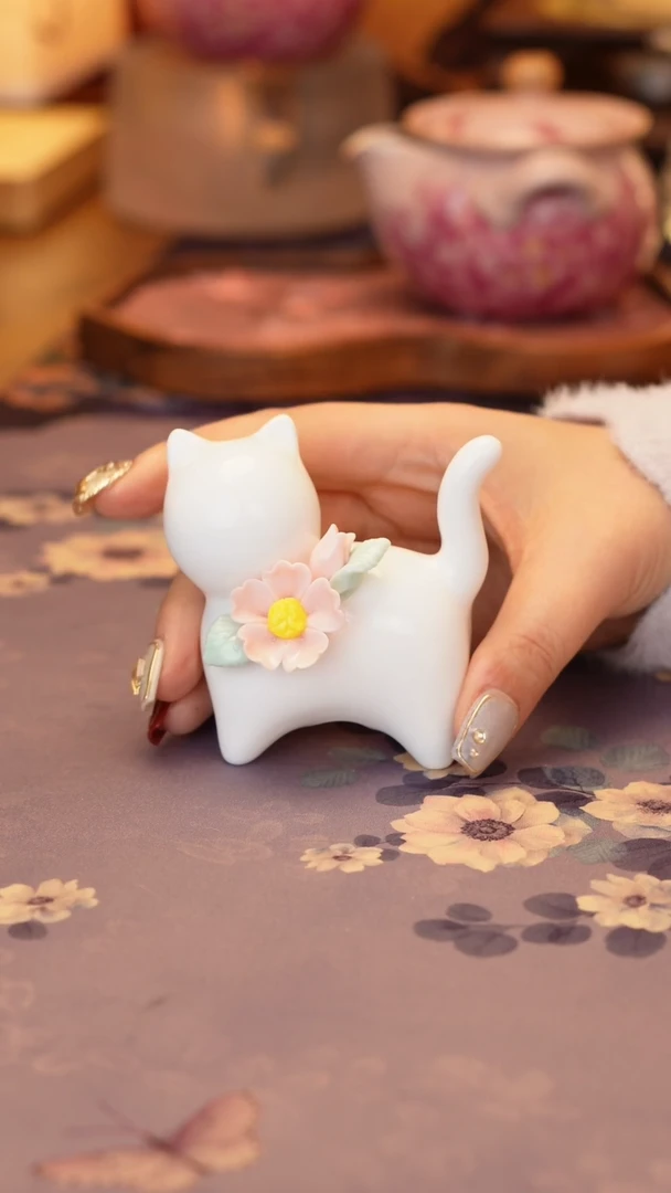 【闪购商品】猫咪摆件·······