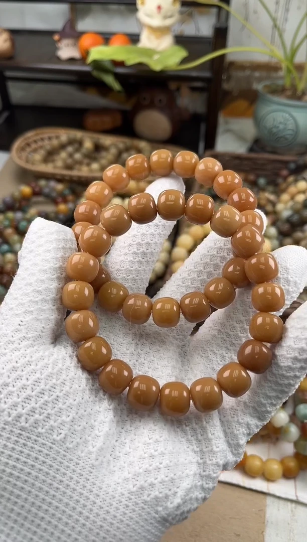 手串菩提根/象牙果a483 卡13 水磨微瑕