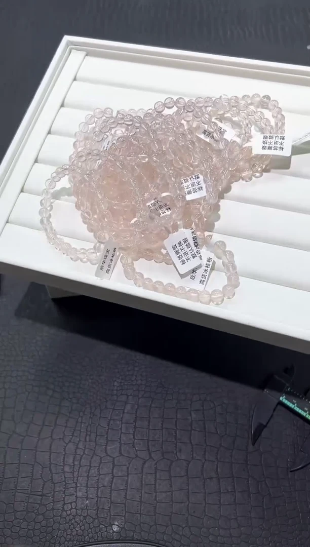 水晶手链未镶嵌90a多样性发其一【1条】默认微瑕7mm