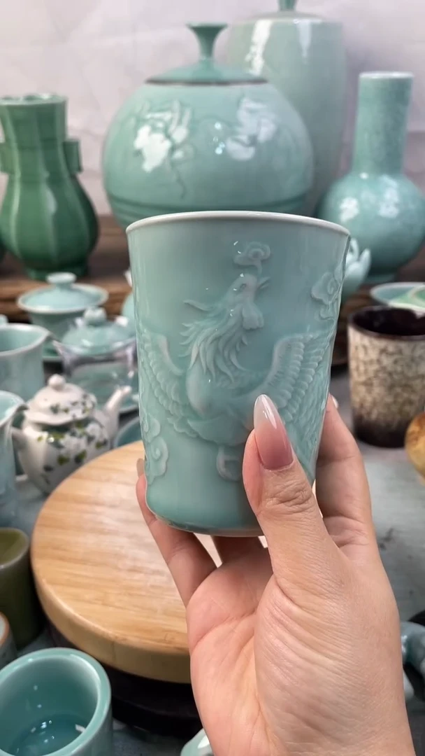 【闪购商品】特价福利 微瑕 慧仙青瓷