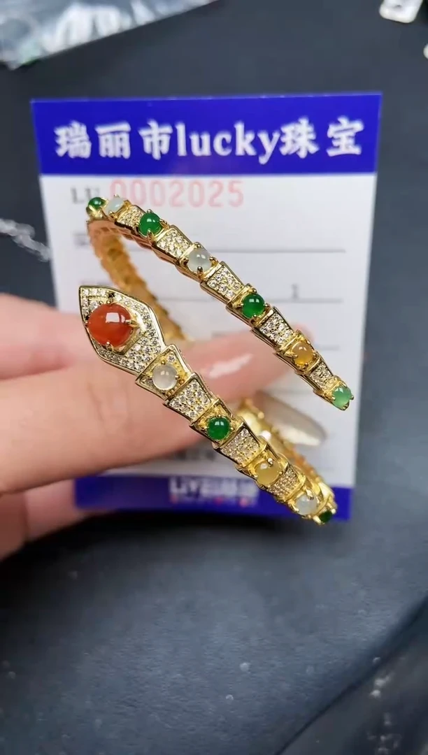 【闪购商品】翡翠颈饰银S925镶嵌2025