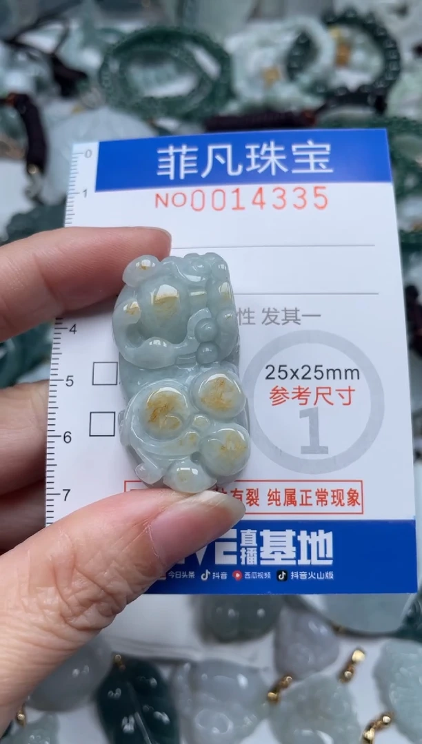 颈饰未镶嵌翡翠14335