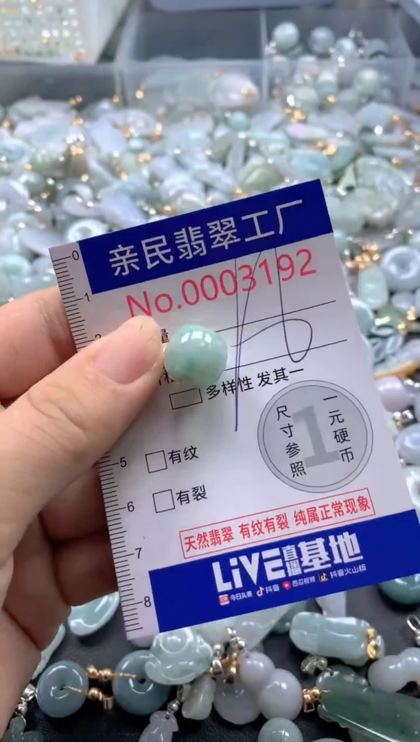 颈饰未镶嵌翡翠3192