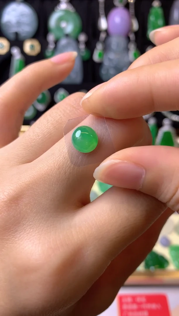 【闪购商品】定制翡翠未镶嵌1裸玉（客户意向镶嵌）