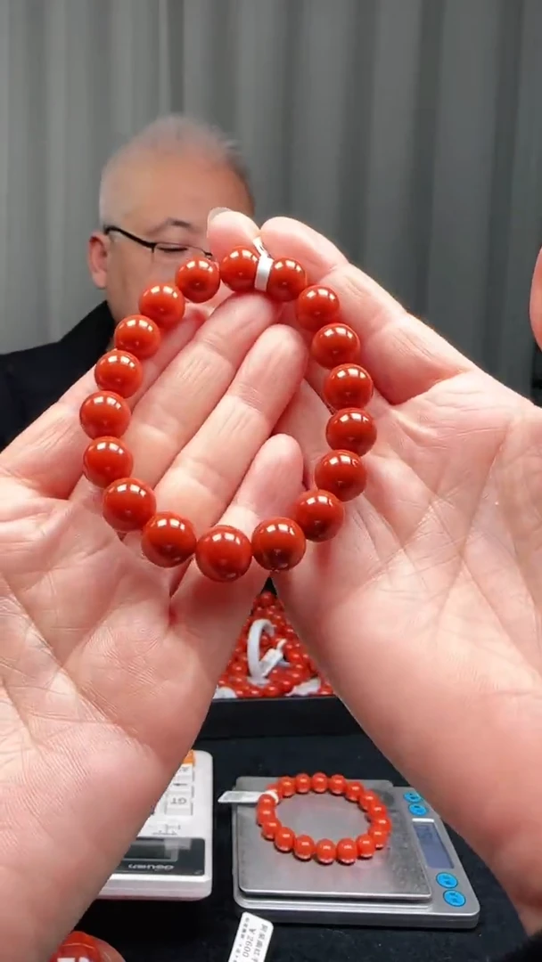 未镶嵌多样性发一件南红玛瑙11mm保山阿东寨圆珠单圈