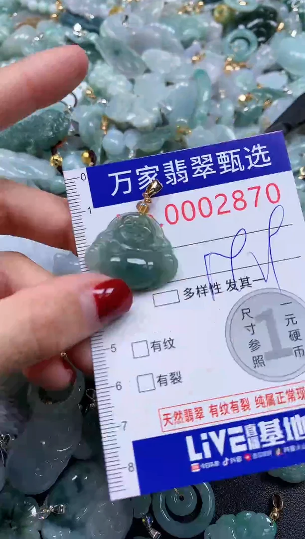 吊坠(不含链)未镶嵌翡翠2870