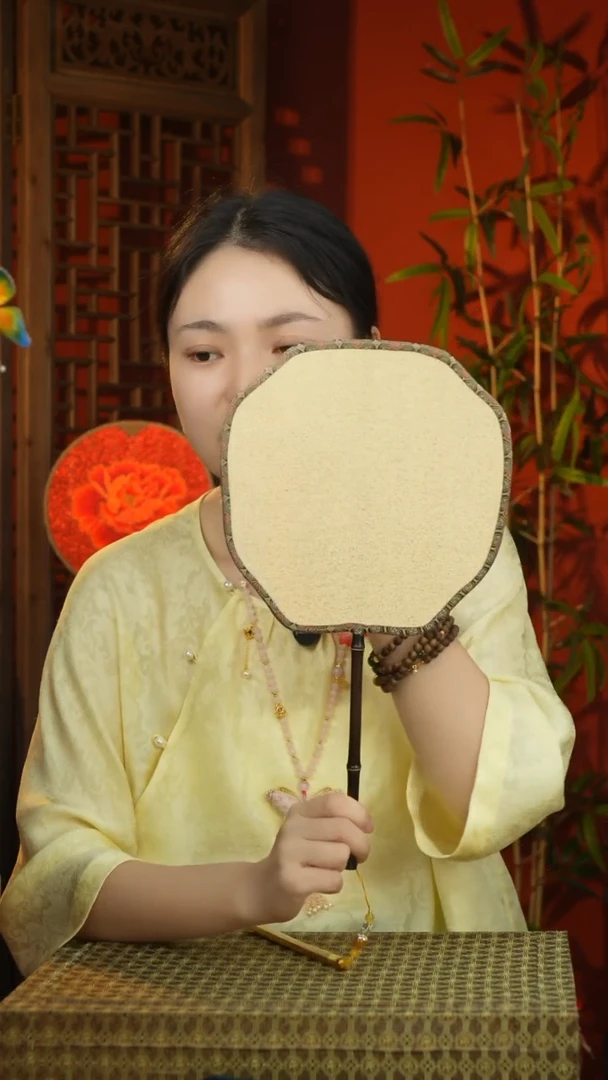 刺绣非遗苏绣纯手工团扇（不带扇盒）