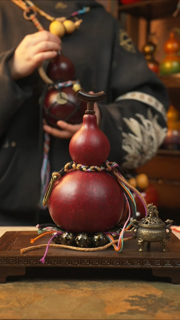 595大漆一物一拍记葫堂出品【不带手串】