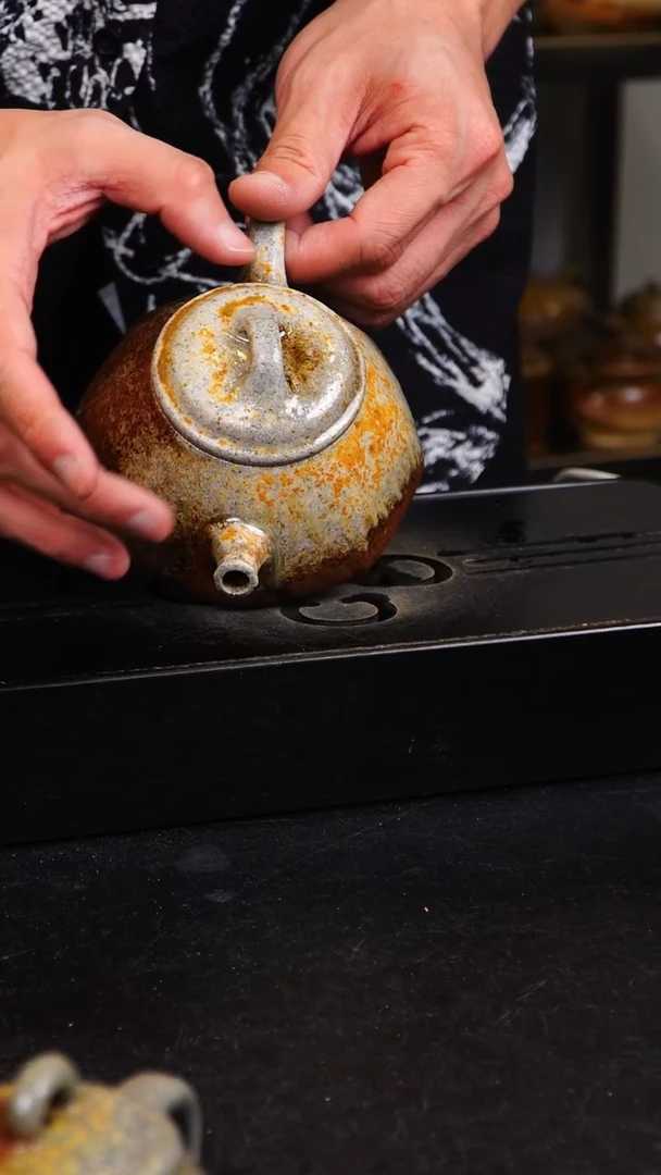 茶壶紫砂宜兴紫砂柴烧壶