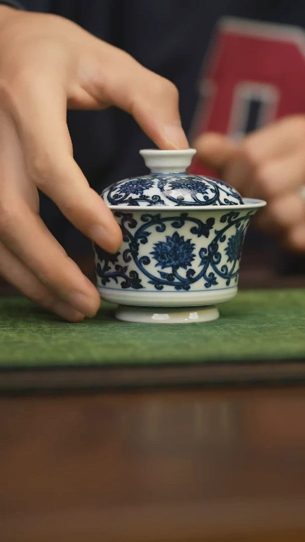 【闪购商品】杯柴窑青花破价福利