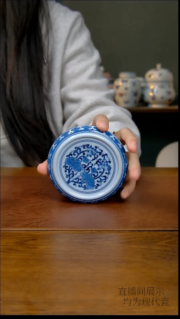 其他瓷莲花盖置