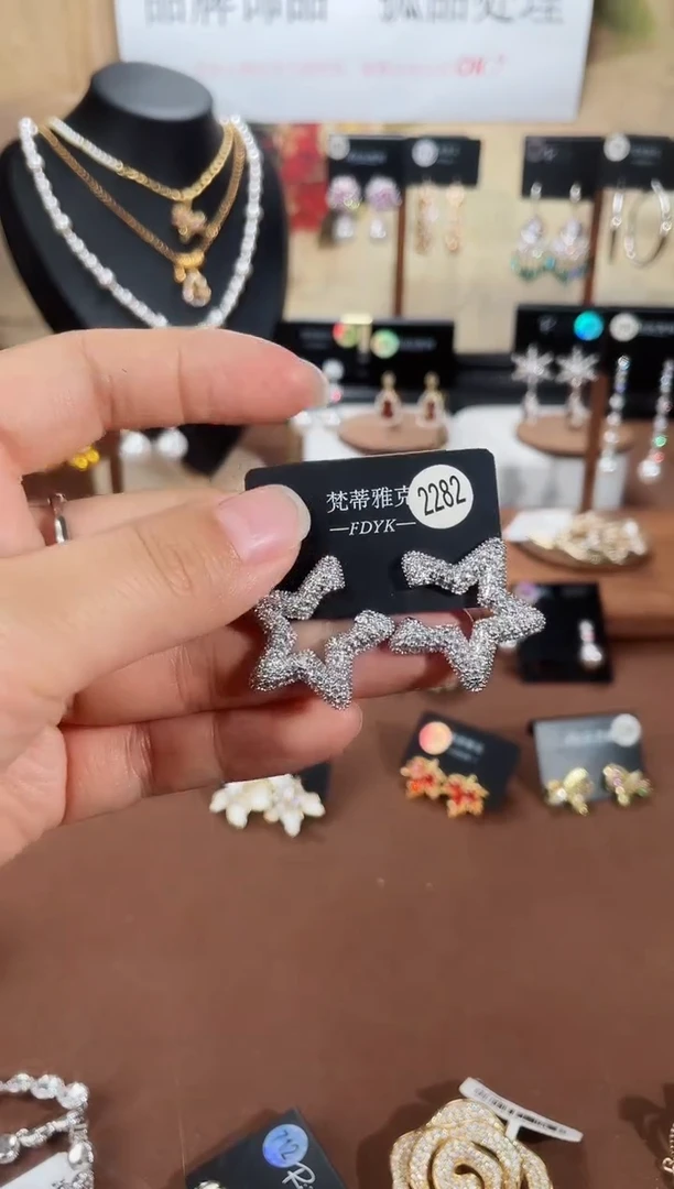 合金925银锆石梵2282