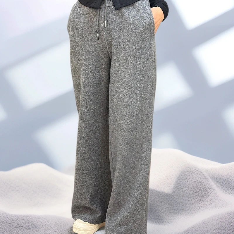 【新品牌官方店】Youth Select毛绒阔腿裤