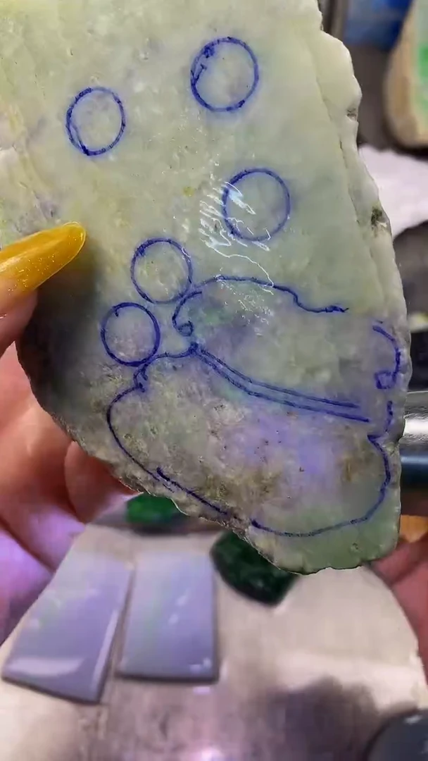 未镶嵌挂件翡翠天然缅甸翡翠a货205