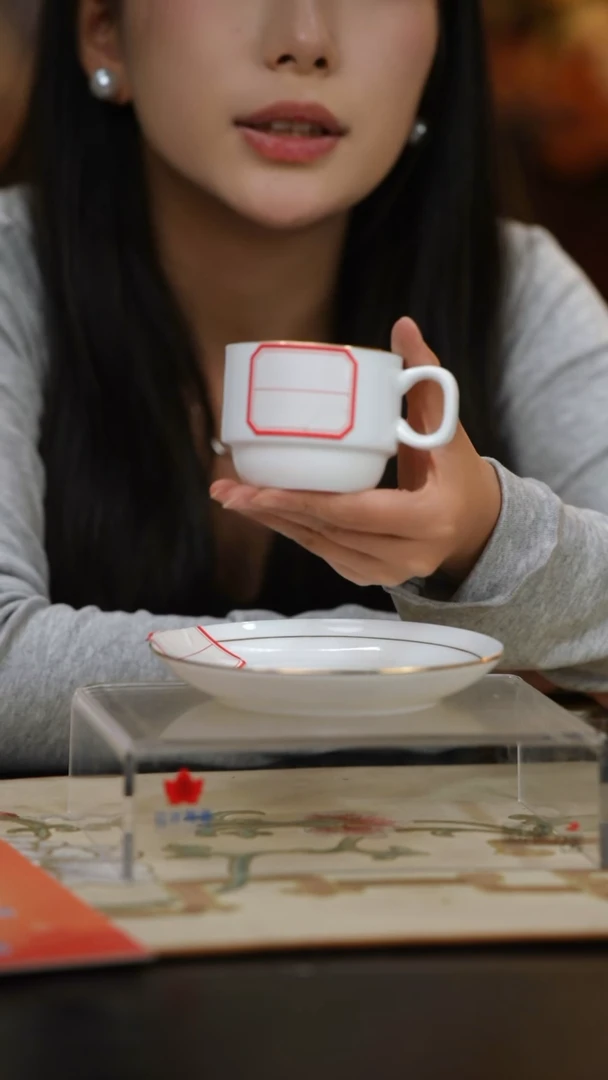 正价果果咖啡杯碟套组