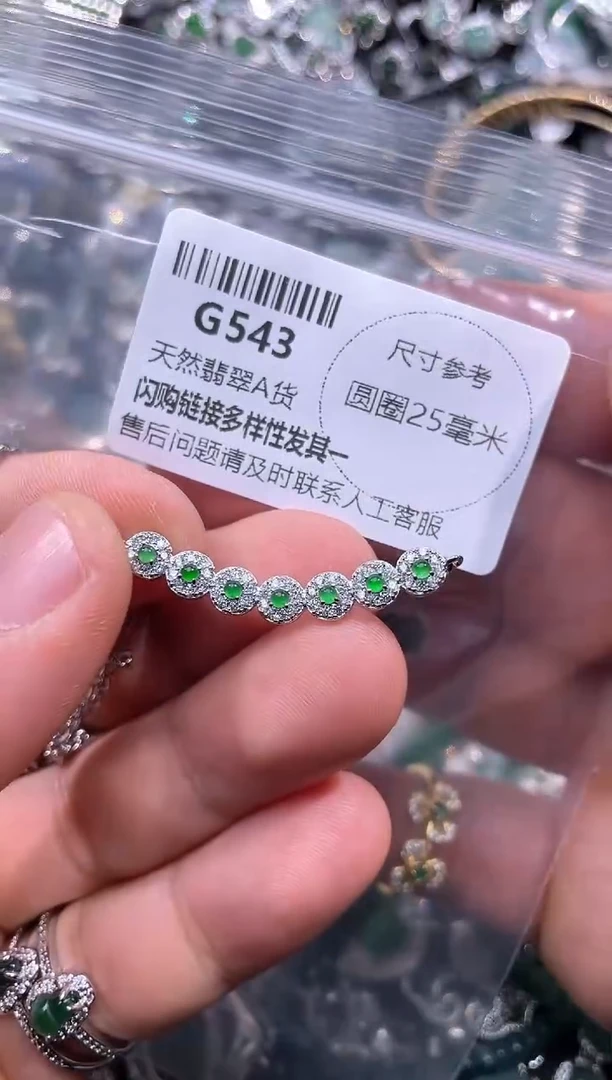 【闪购商品】翡翠颈饰未镶嵌G543锁骨链