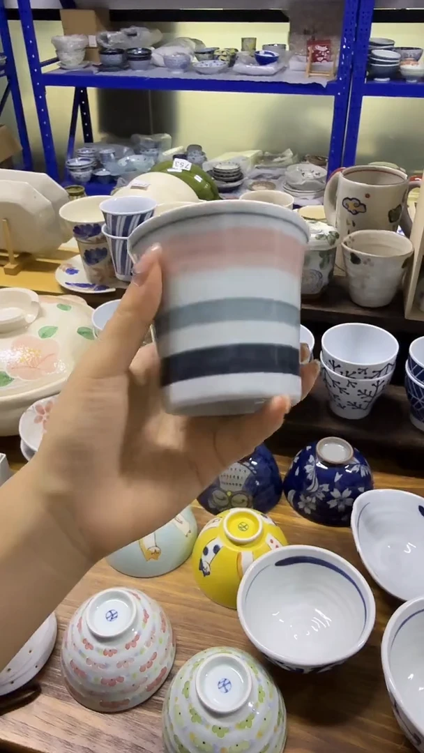 其他的都好看  有田烧手握杯