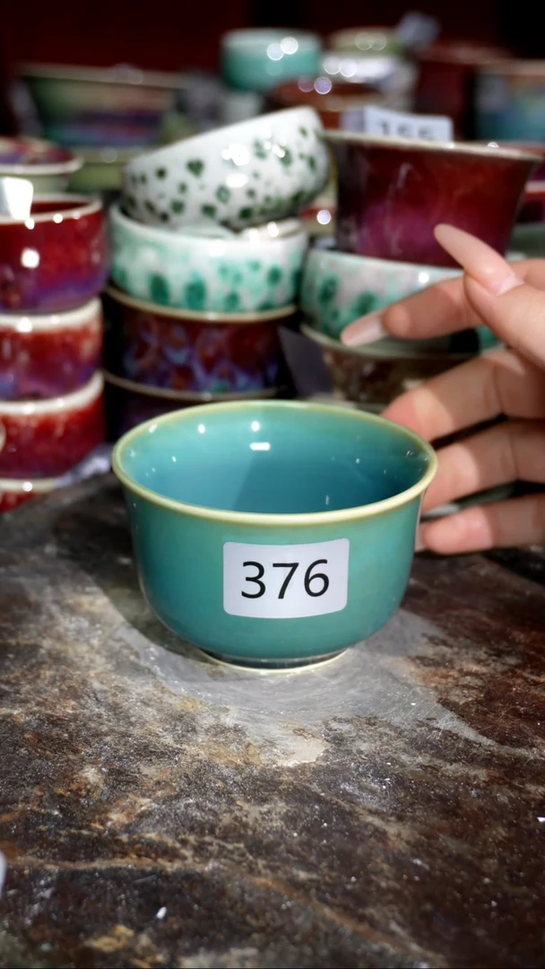 摆件精品窑变钧瓷茶器