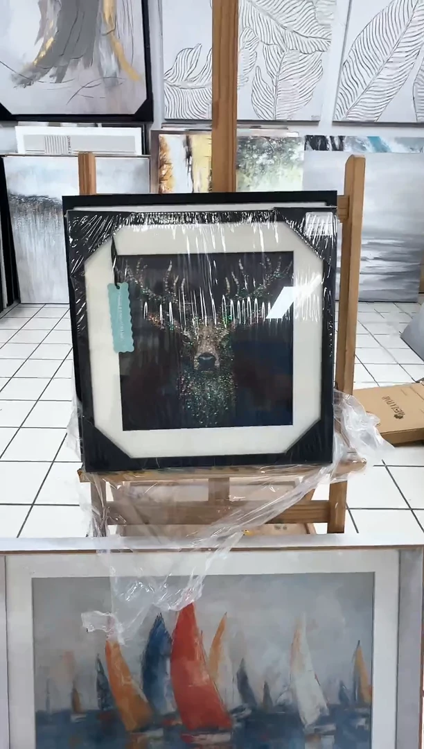 168现代艺术装饰画油画