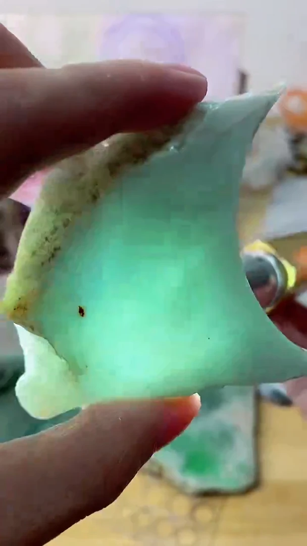 翡翠裸石天然A货缅甸翡翠高品质边角料404