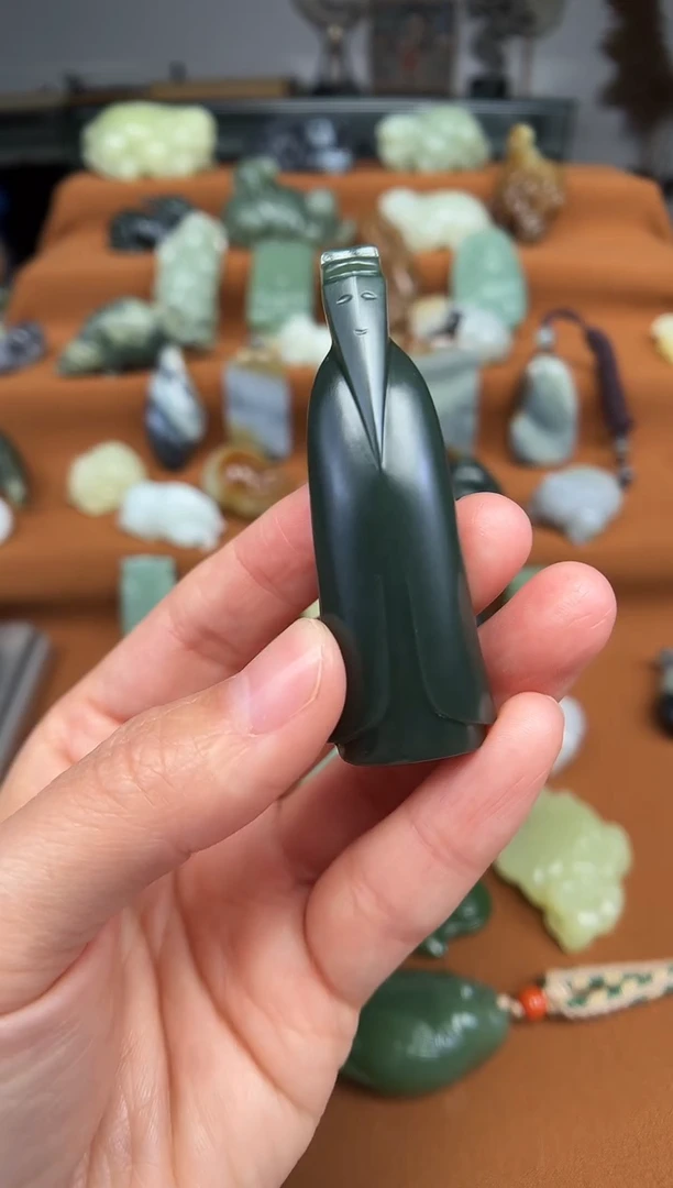 【闪购商品】和田玉颈饰未镶嵌翁仲