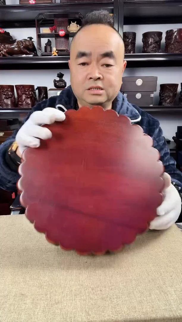 木老李红木工艺品251瑕疵