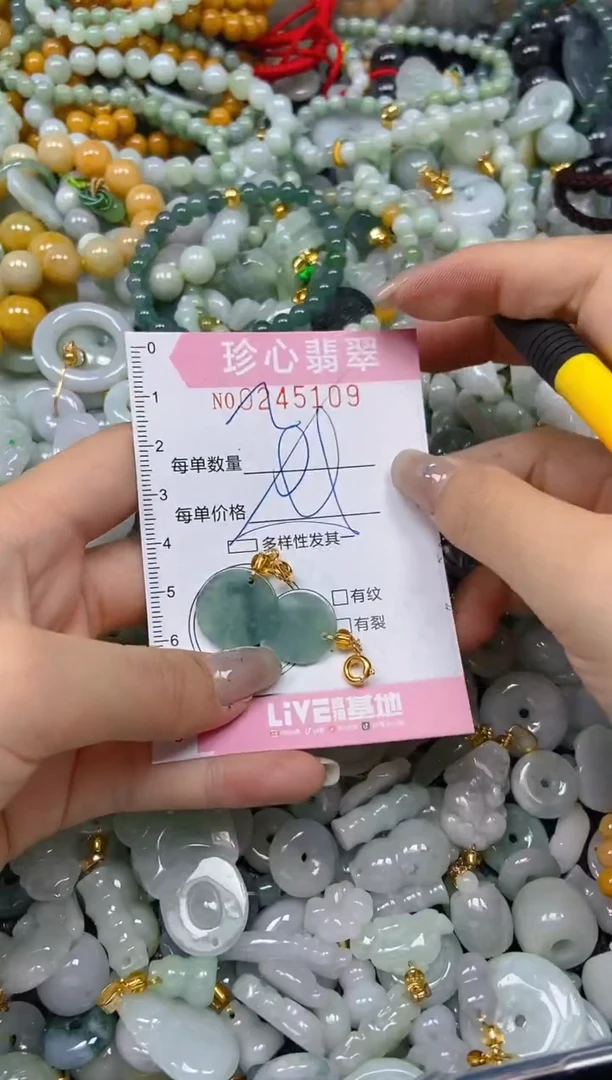 翡翠未镶嵌颈饰闪购0245109多样性发其一