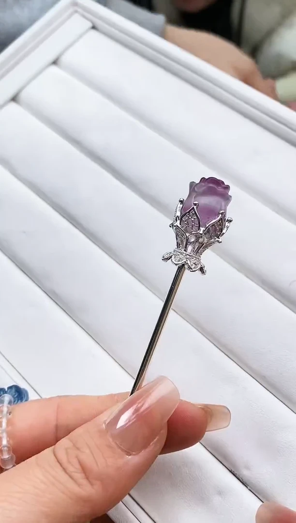 【闪购商品】萤石颈饰未镶嵌185a多样性发其一/1.14/1个