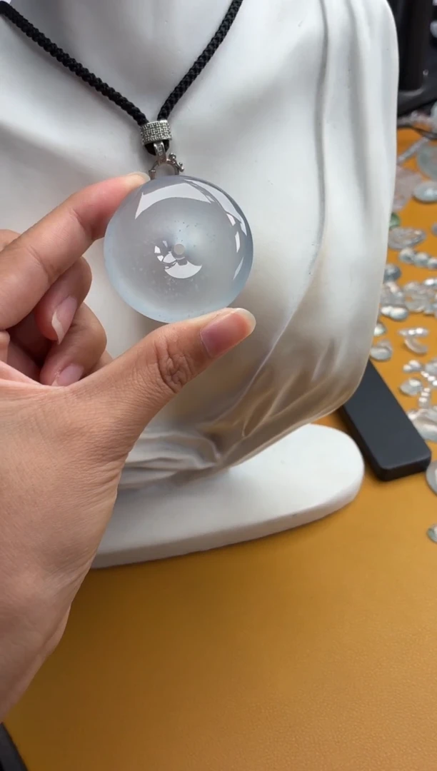 吊坠(不含链)未镶嵌翡翠平安扣 41.5 8.4