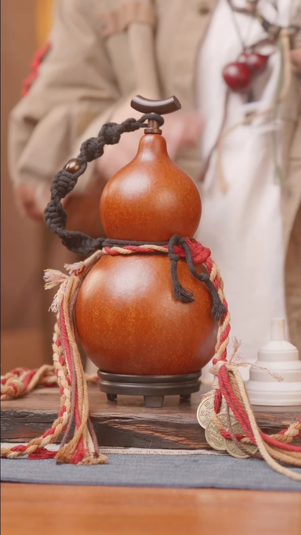 1342号链接精品大漆葫芦现货现发[一物一拍]