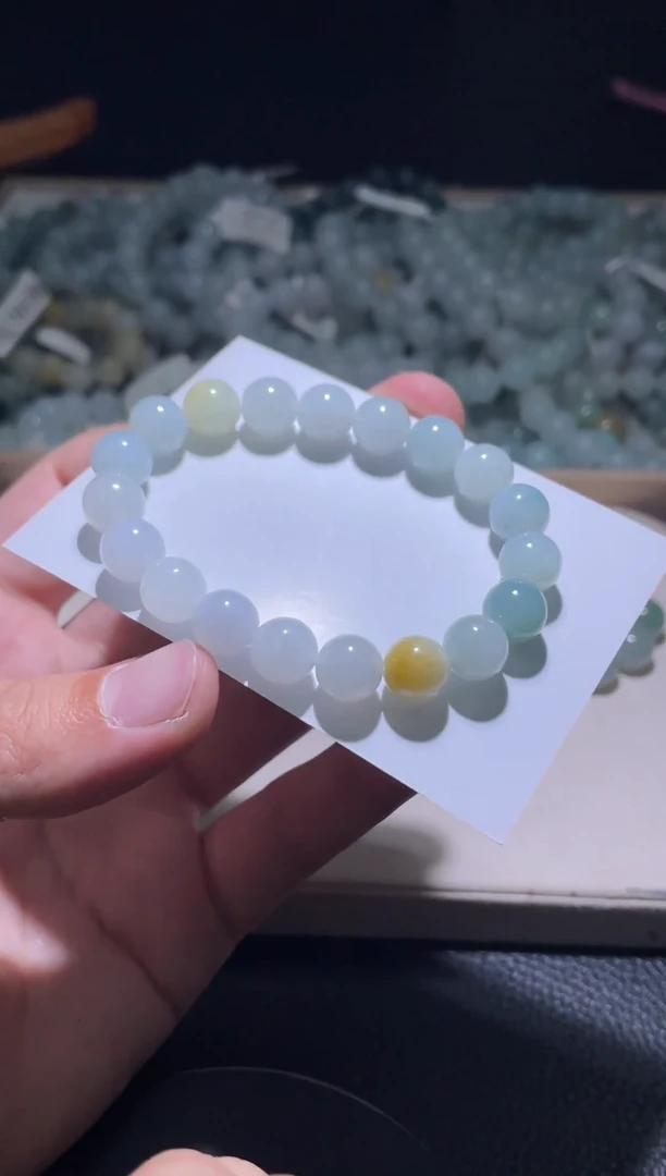 未镶嵌定制翡翠翡翠手串