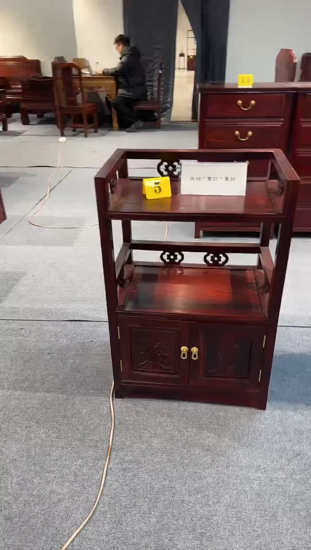 黑酸枝木类家具天*人老式茶水柜