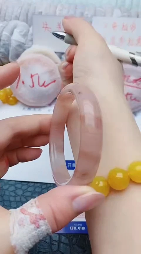 未镶嵌手镯石英质玉y74+59-60