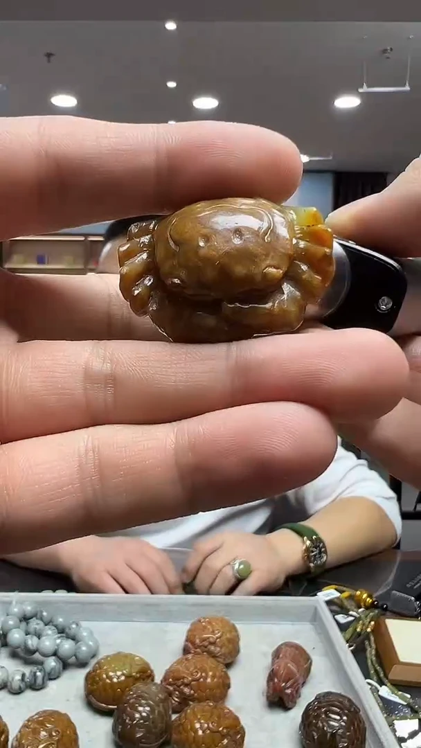 未镶嵌透闪石质玉把件多样性发货其中发一