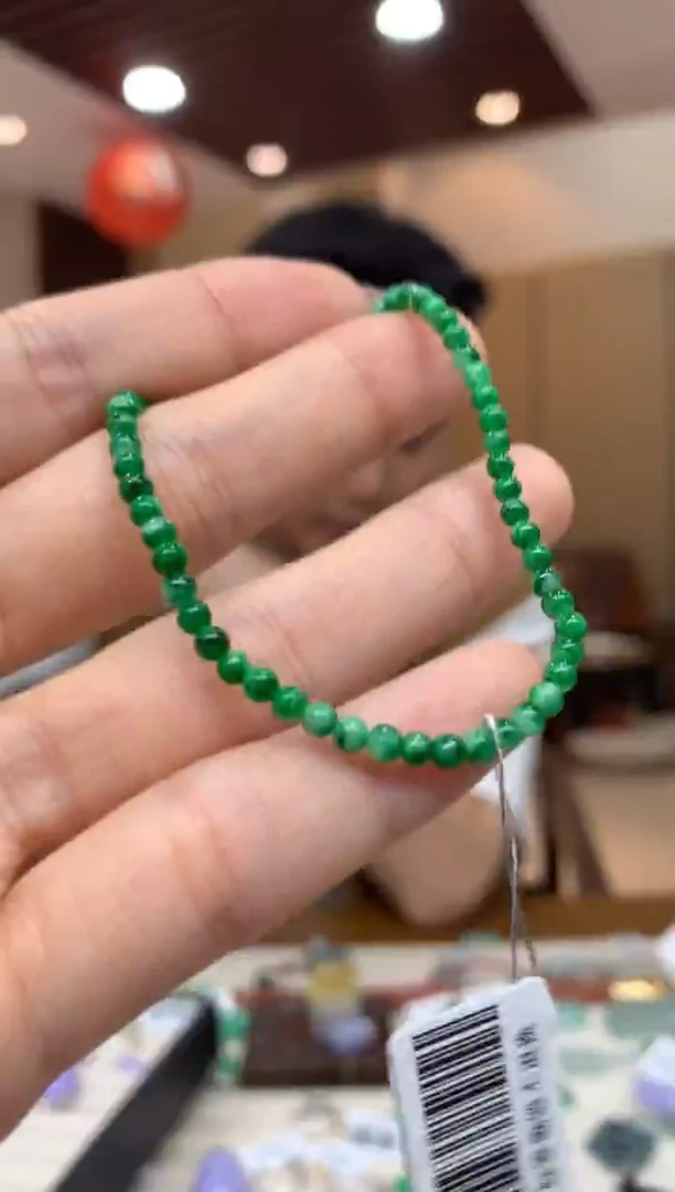 未镶嵌手串翡翠手串