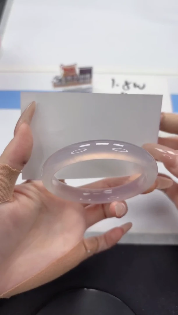 【闪购商品】石英质玉手镯未镶嵌A337-60.61