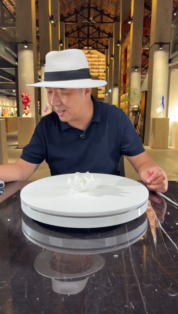 摆件CS0202009夏荷香插艺术琉璃摆件