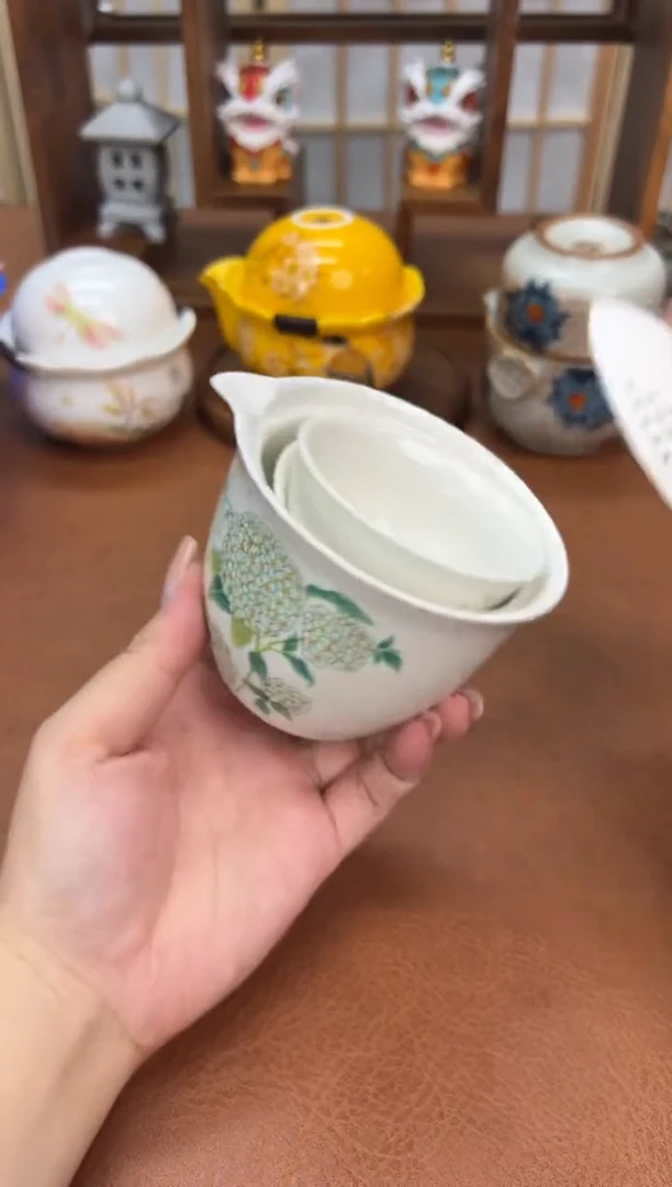 旅行茶具真好看！