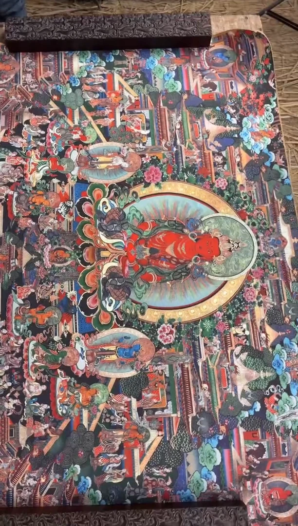 装裱画澄空梵像高端精选链接AA33