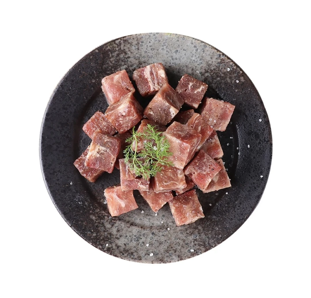 【小时达】甄选黑椒肉粒1000g