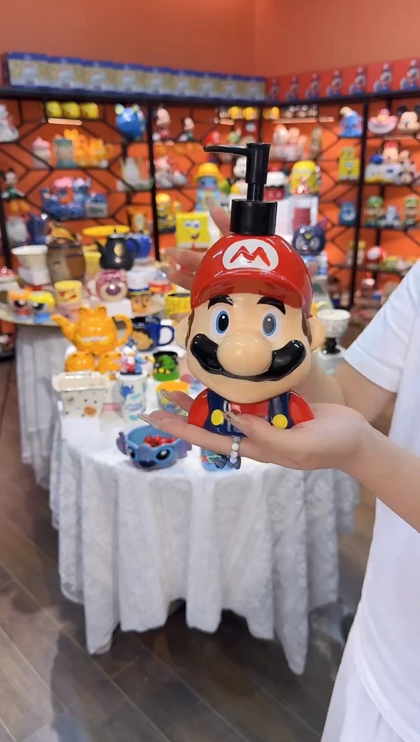 瓷片@@立体陶瓷分装按压瓶