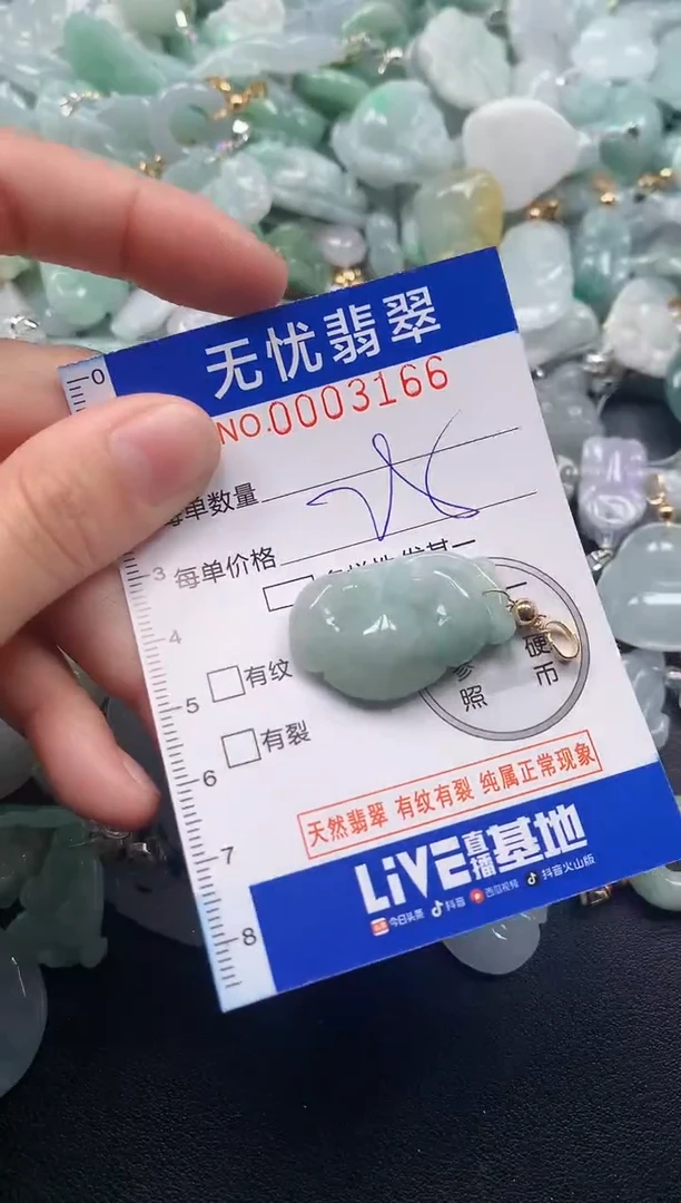 颈饰未镶嵌翡翠3166