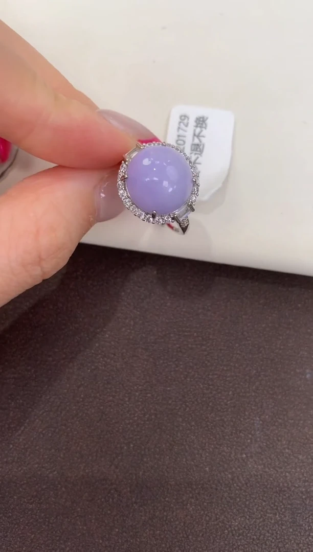 颈饰银S925镶嵌翡翠天然缅甸a货翡翠