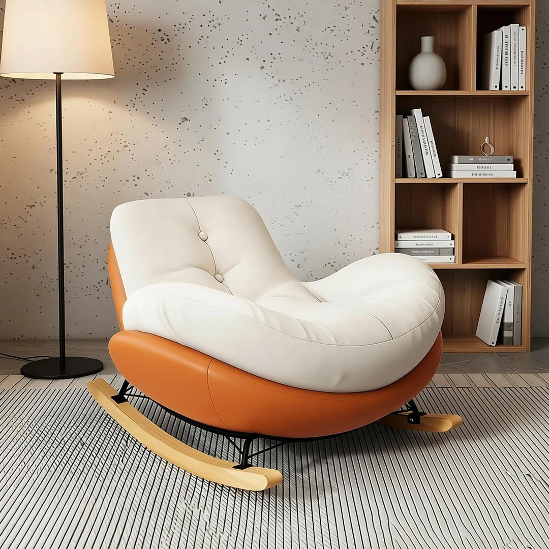 创意个性纯色轻奢风北欧客厅简约北欧风懒人沙发家用阳台榻榻米